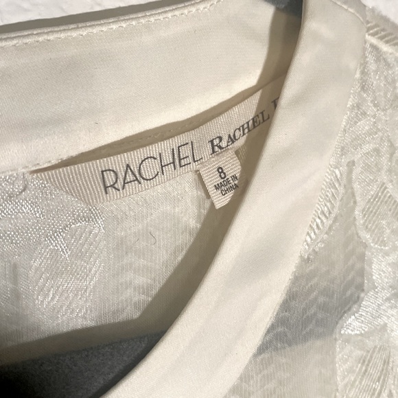 Size 10 Rachel Roy Ivory dress - Picture 6 of 8